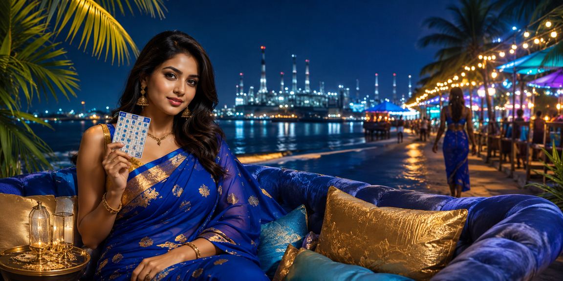 নারায়ণগঞ্জে সমুদ্র সৈকতের পাশে লটারি গেম উপভোগ করছেন একজন ব্যবহারকারী